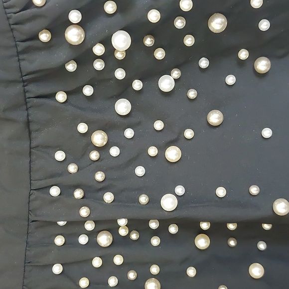 NWT Red Valentino Black pearl beaded dress - Picture 7 of 8